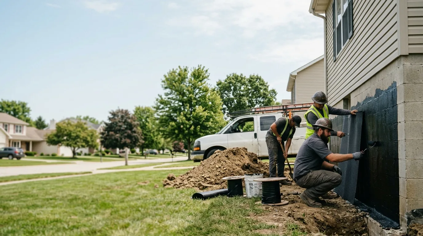 Basement Waterproofing in Somonauk, IL near me